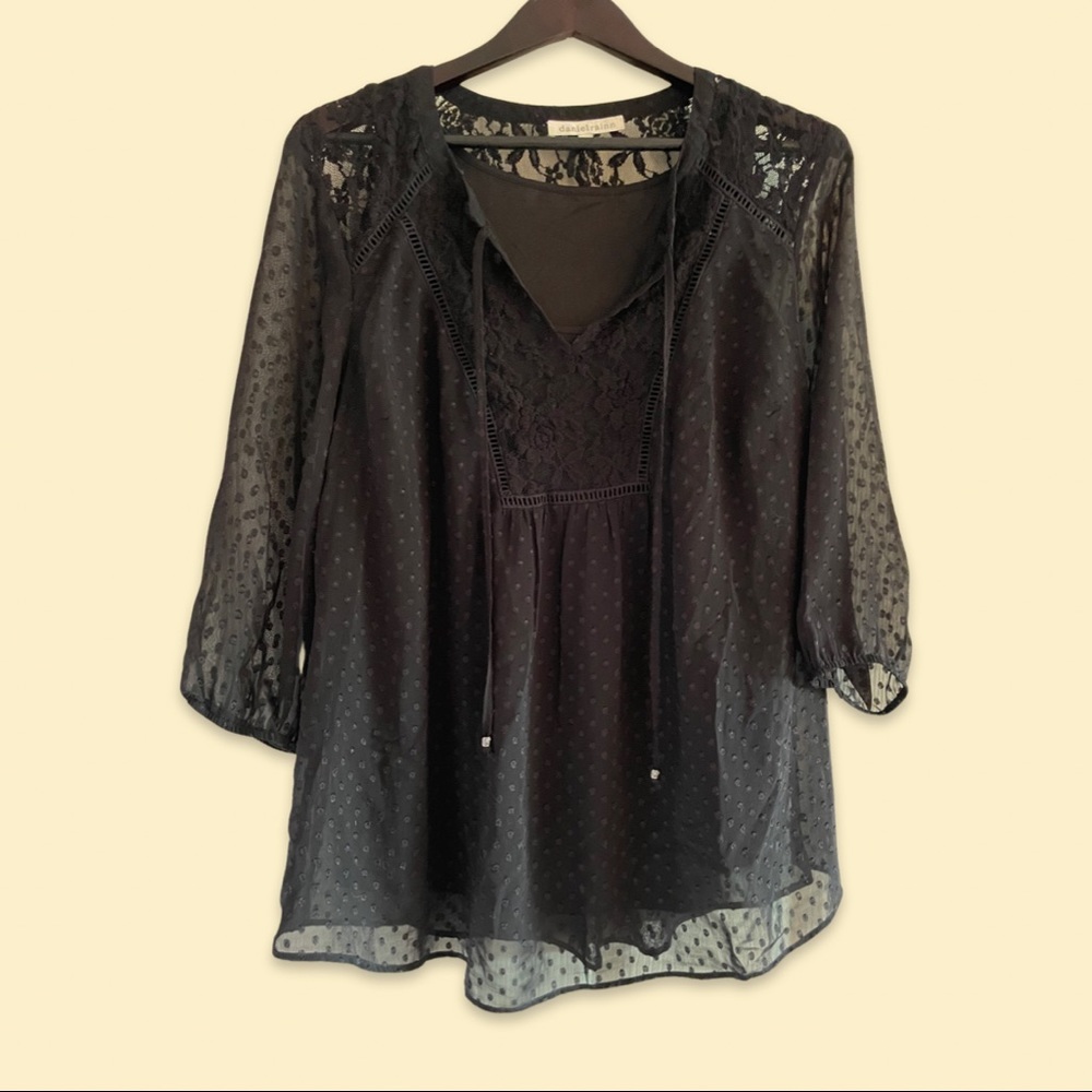 Flowy Blouse with Tank Top